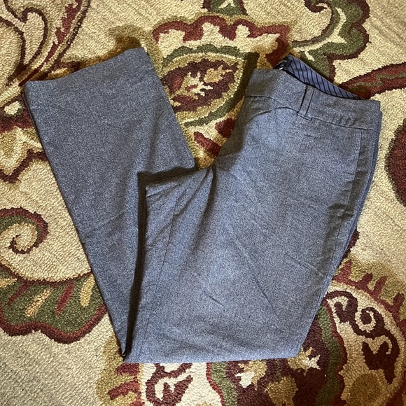 BANANA REPUBLIC Size 16L Tall 33"L Contoured Fit Stretch Wool Straight $118 NEW - Picture 3 of 15